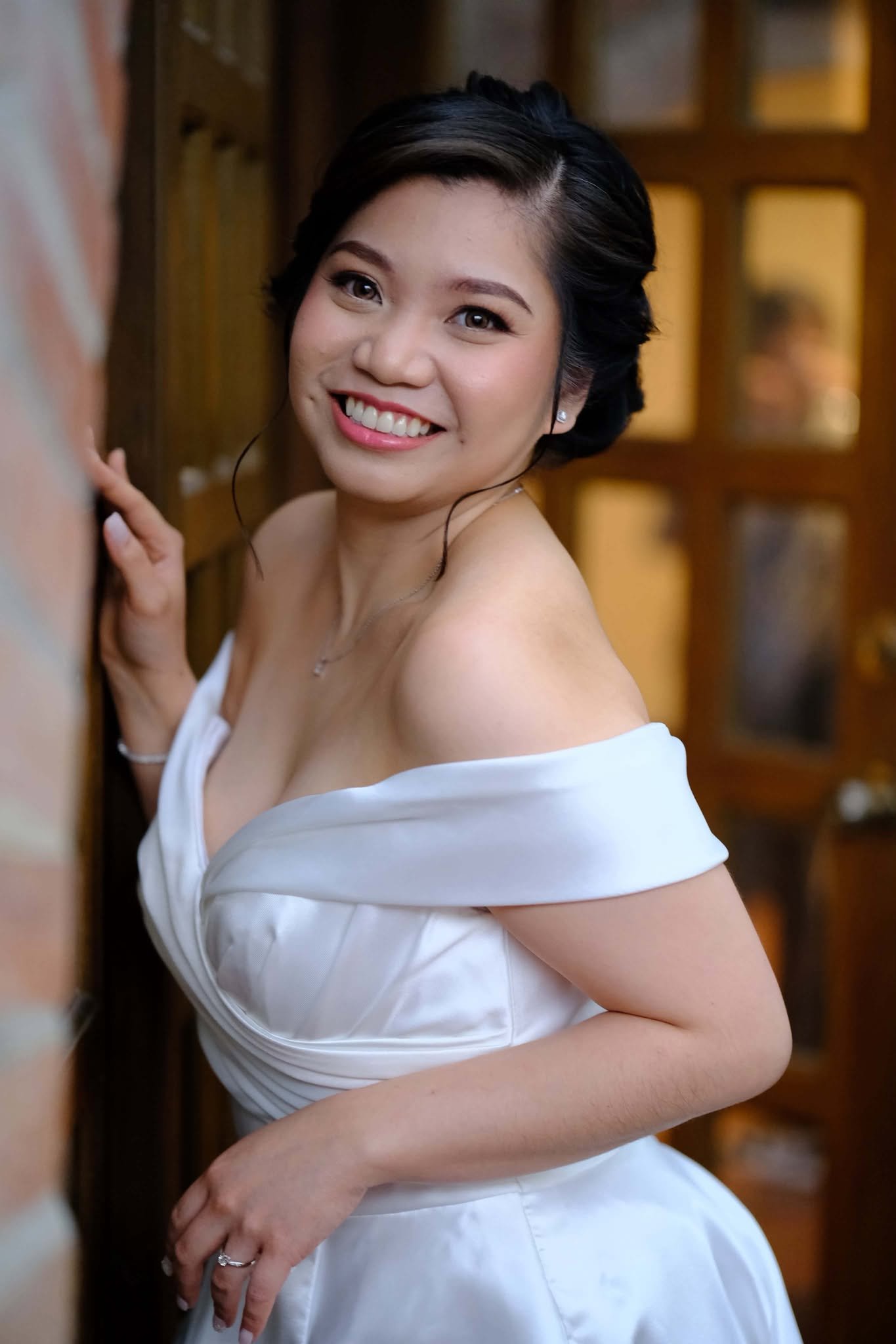 Bridal portrait of the client who travelled from Ireland to Manila for her wedding.